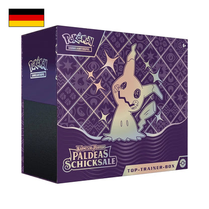 Pokémon: Paldeas Schicksale Top Trainer Box - Deutsch